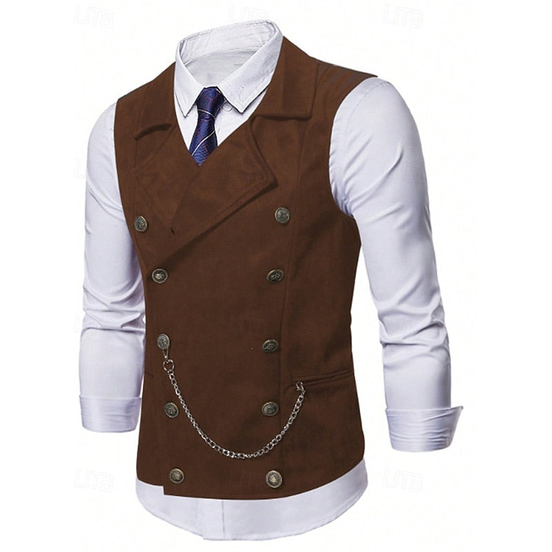 Ellis | Double-Breasted Tailored Waistcoat